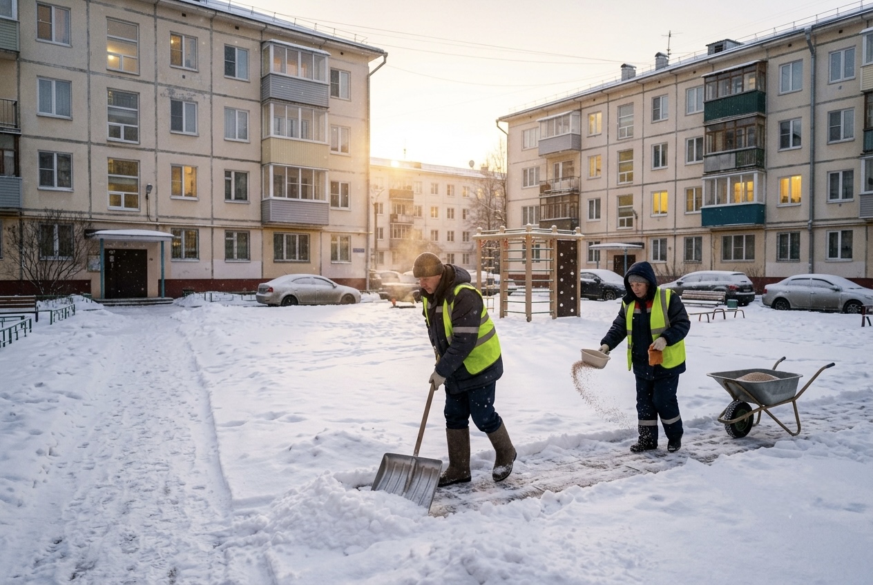 Круглогодичная уборка в СВАО